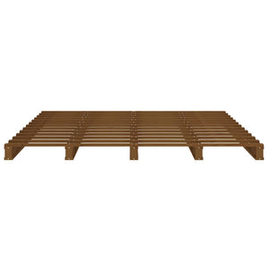 Giroletto Miele 150x200 cm Legno Massello di Pino 5FT King Size 3120140