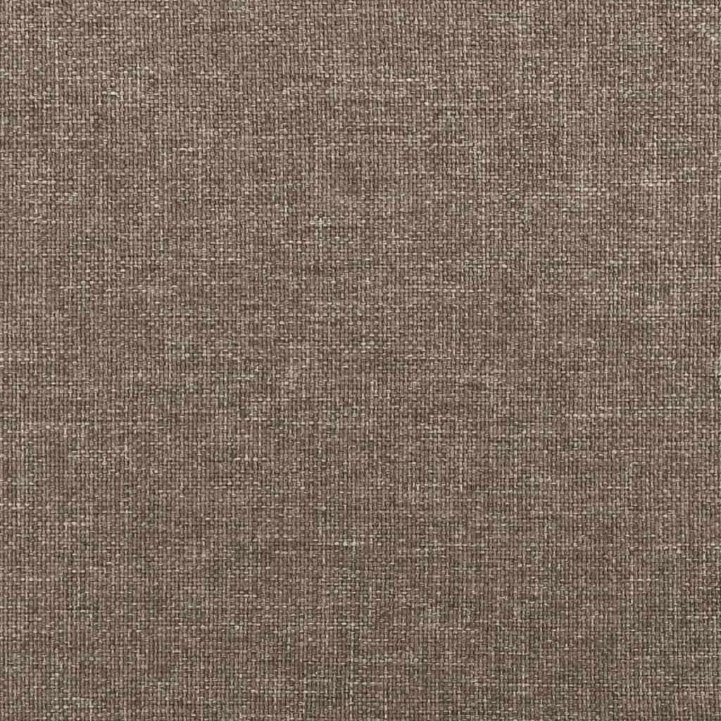 Materasso a Molle Grigio Tortora 140x190x20 cm in Tessuto