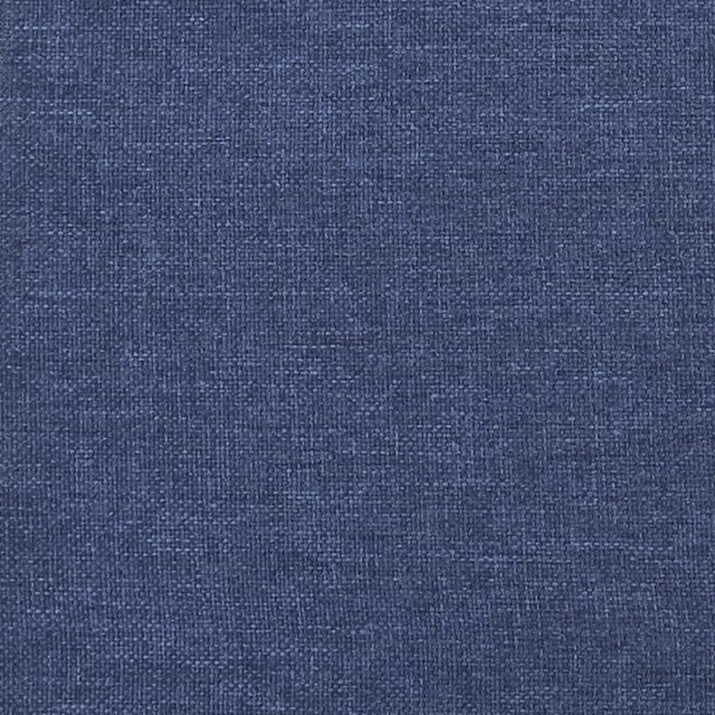 Materasso a Molle Blu 140x190x20 cm in Tessuto 347780