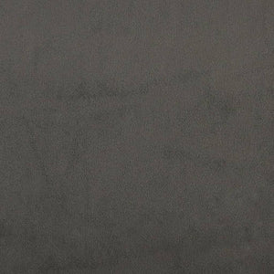 Materasso a Molle Grigio Scuro 180x200x20 cm in Velluto 347849