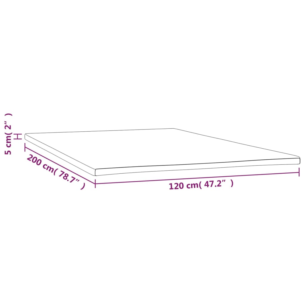 Coprimaterasso 120x200x5 cm 347909