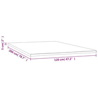 Coprimaterasso 120x200x5 cm 347909