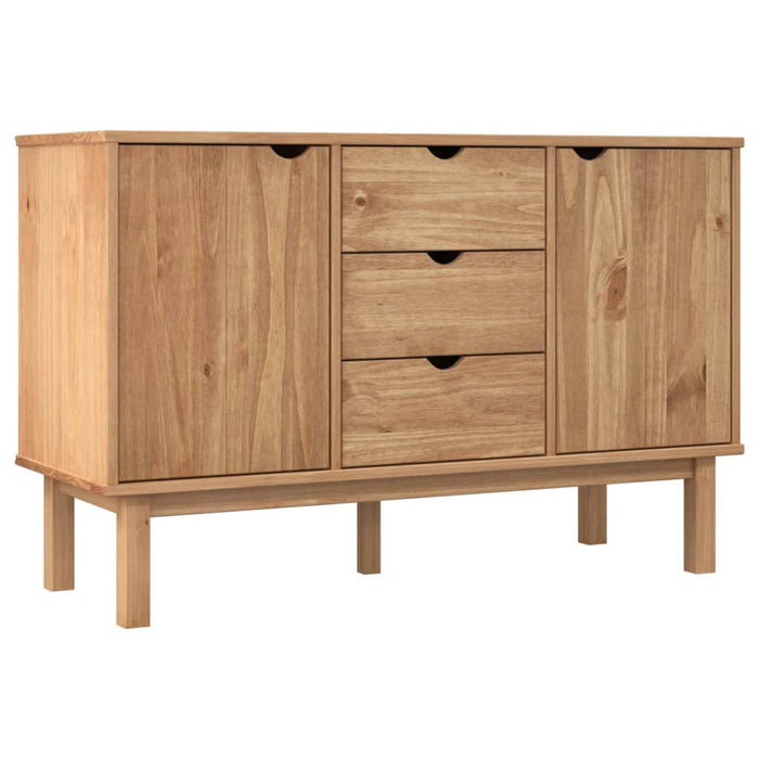 Credenza OTTA 113,5x43x73 cm in Legno Massello di Pino 348591