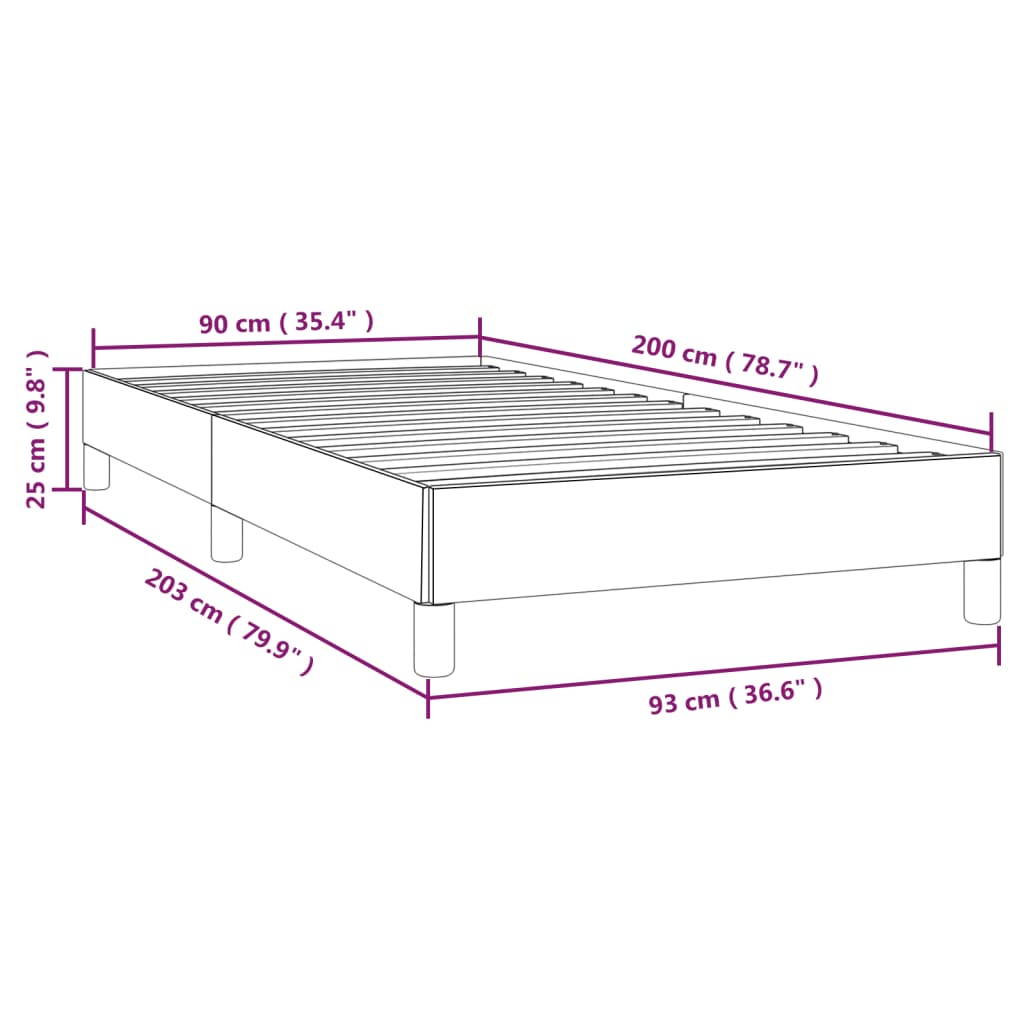 Giroletto Marrone Scuro 90x200 cm in Tessuto cod mxl 47378