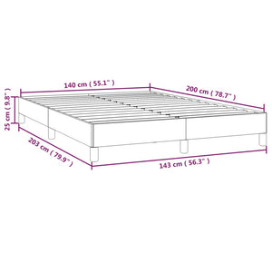 Giroletto senza Materasso Crema 140x200 cm in Tessuto 346725