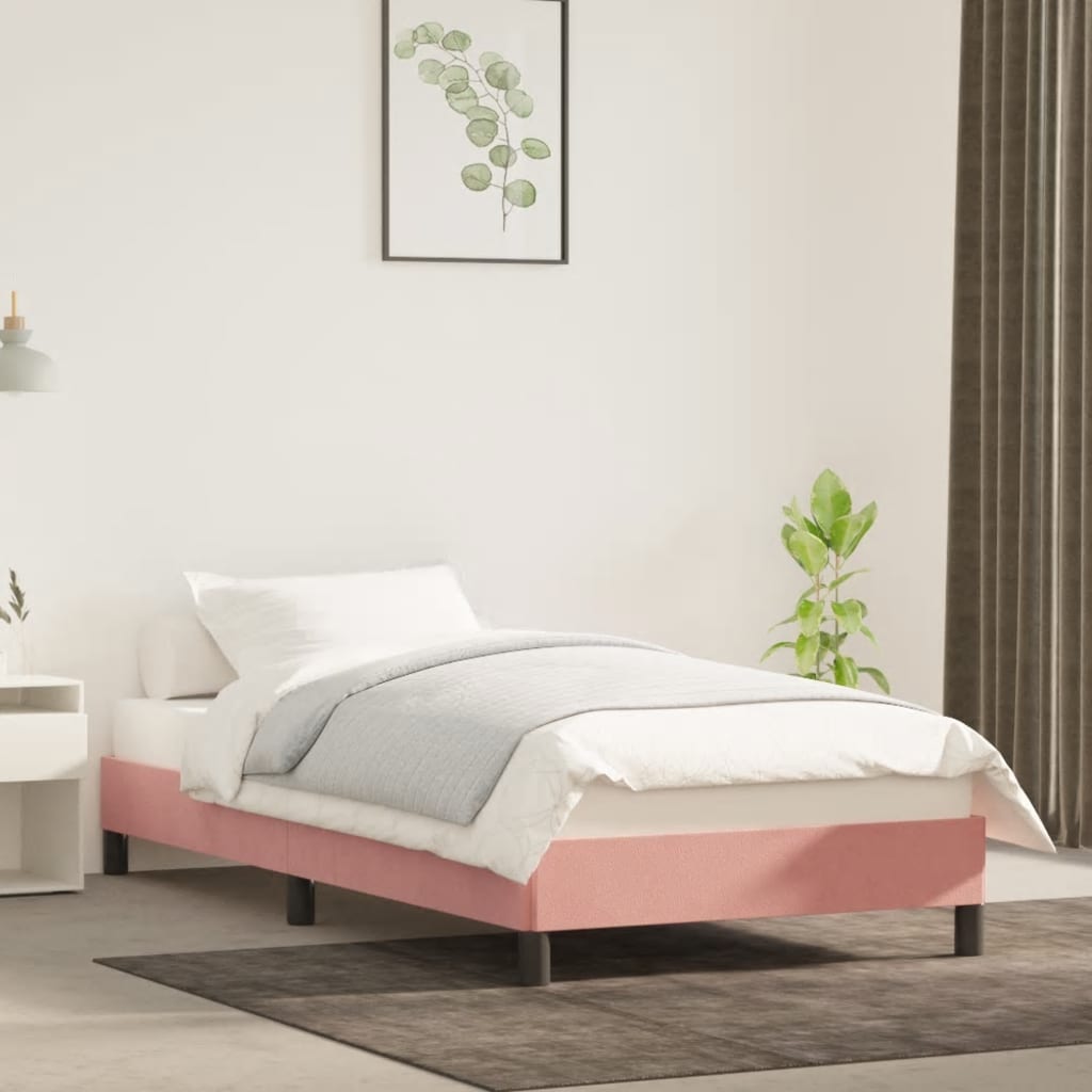 Giroletto Rosa 90x190 cm in Velluto cod mxl 58981