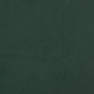 Giroletto senza Materasso Verde Scuro 120x200 cm in Velluto 346967