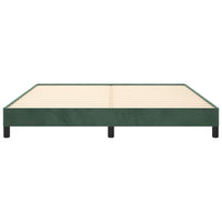 Giroletto Verde Scuro 160x200 cm in Velluto