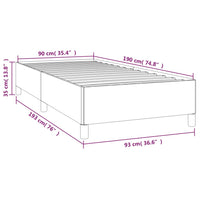 Giroletto Crema 90x190 cm in Tessuto 347031