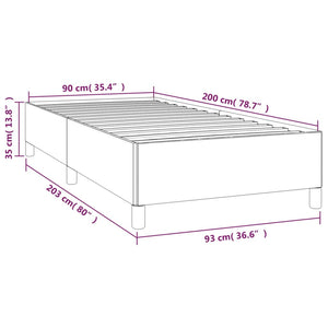 Giroletto Grigio Chiaro 90x200 cm in Tessuto 347034