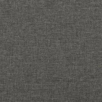 Giroletto senza Materasso Grigio Scuro 140x190 cm Tessuto 347059