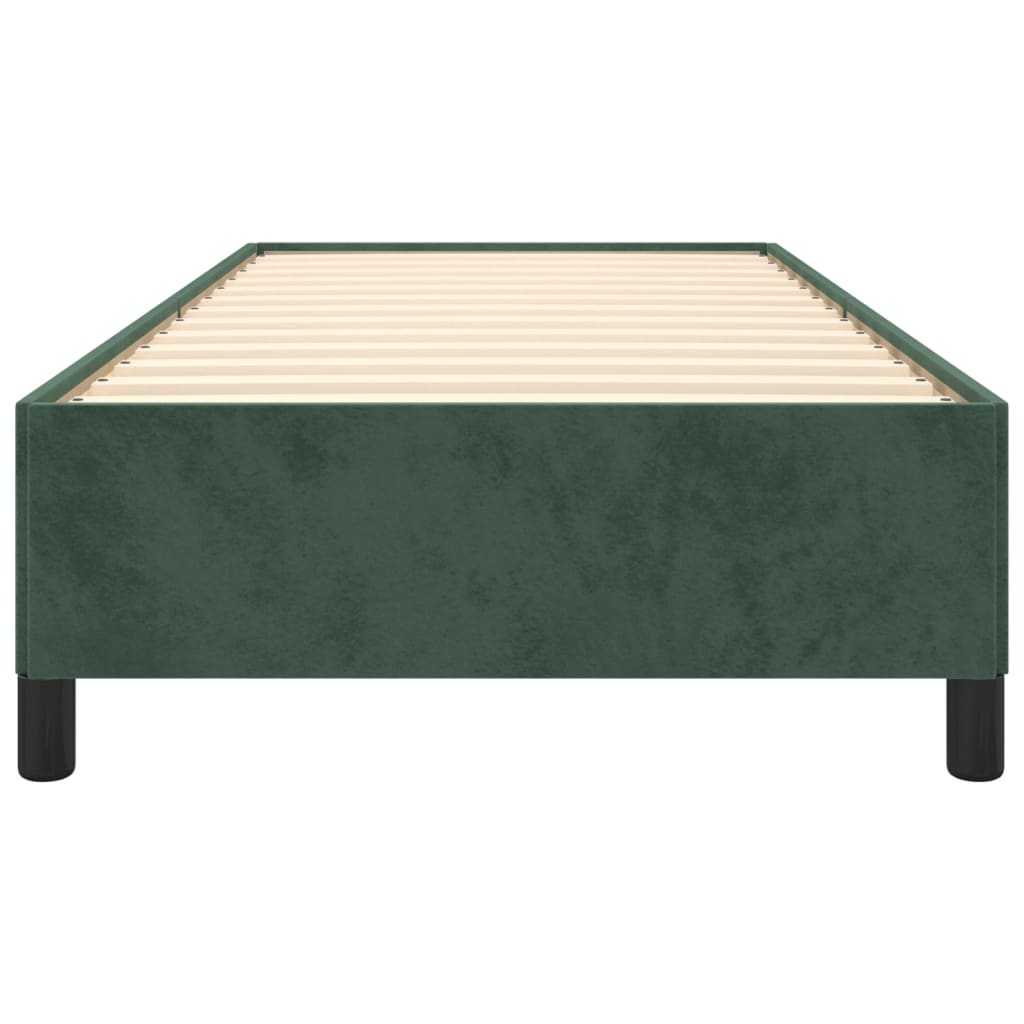 Giroletto Verde Scuro 90x190 cm in Velluto 347297