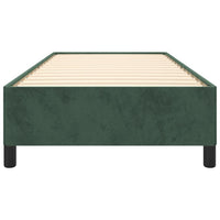 Giroletto Verde Scuro 90x190 cm in Velluto 347297