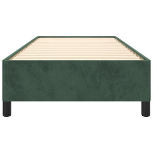 Giroletto Verde Scuro 90x190 cm in Velluto 347297