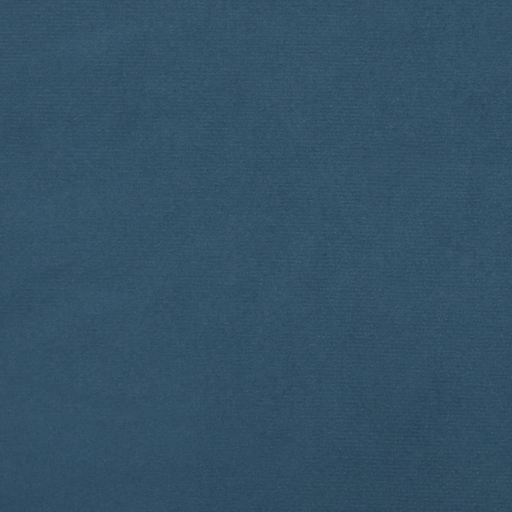 Giroletto Blu Scuro 90x190 cm in Velluto 347298