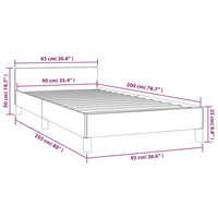 Giroletto con Testiera Tortora 90x200 cm in Tessuto cod mxl 59149