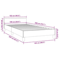 Giroletto con Testiera Crema 100x200 cm in Tessuto 347396