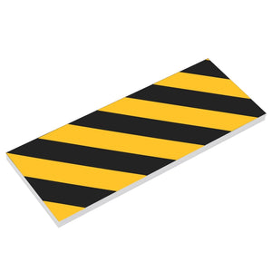 Protezioni da Parete 6 pz Giallo e Nero 50x10x2 cm Schiuma EVA cod mxl 67955