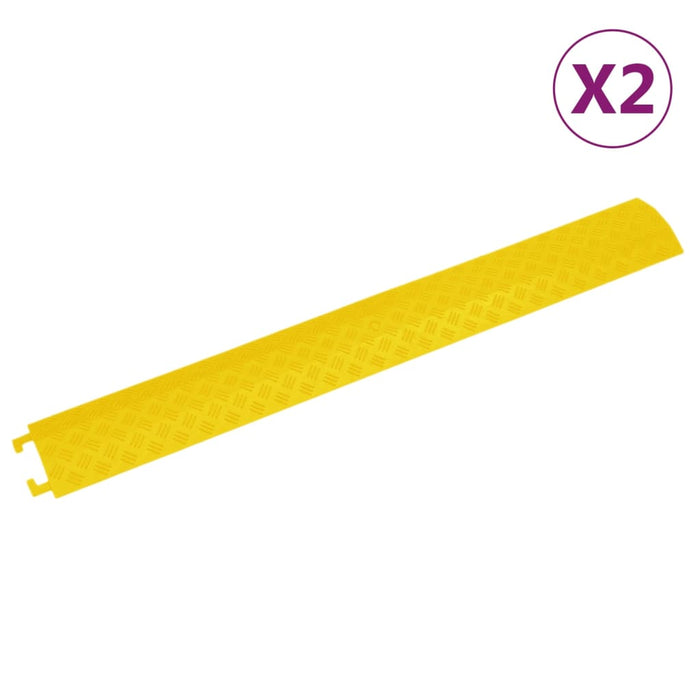 Rampe di Protezione Cavi 2pz 98,5 cm gialla cod mxl 62246