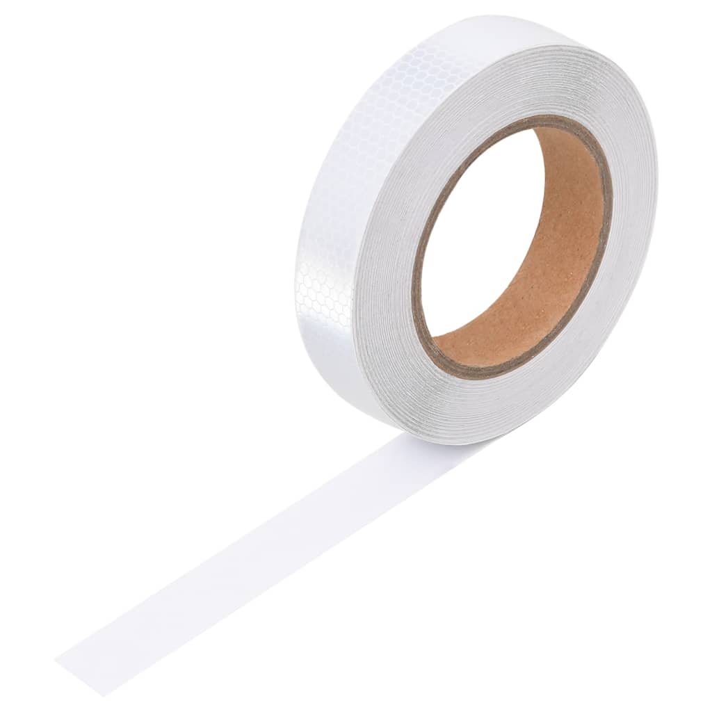 Nastro Riflettente bianco 2,5 cm x 20 m PVC cod mxl 73141