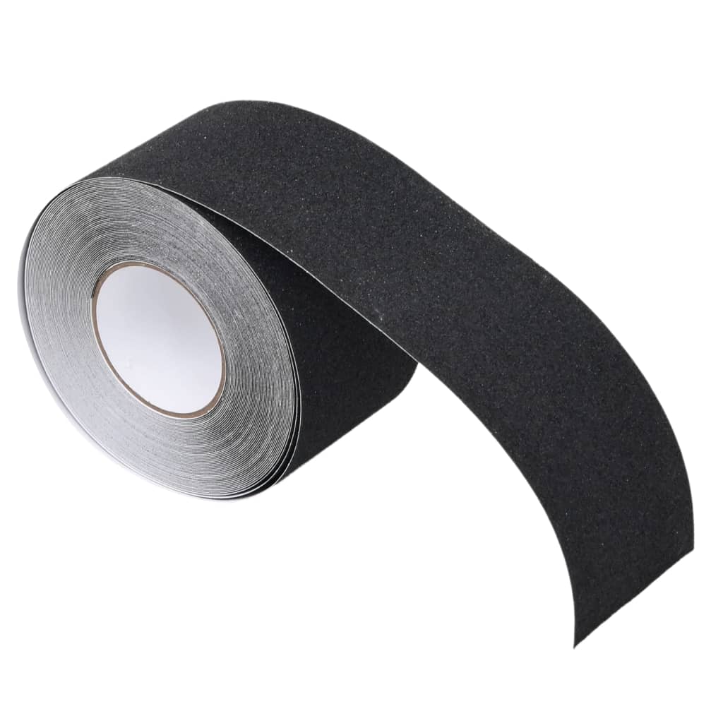 Nastro Antiscivolo Nero 0,1x20 m PVC 153125