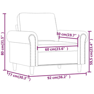 Poltrona Rosa 60 cm Velluto cod mxl 28018