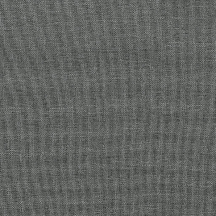 Poggiapiedi Grigio Scuro 60x50x41 cm in Tessuto 349264