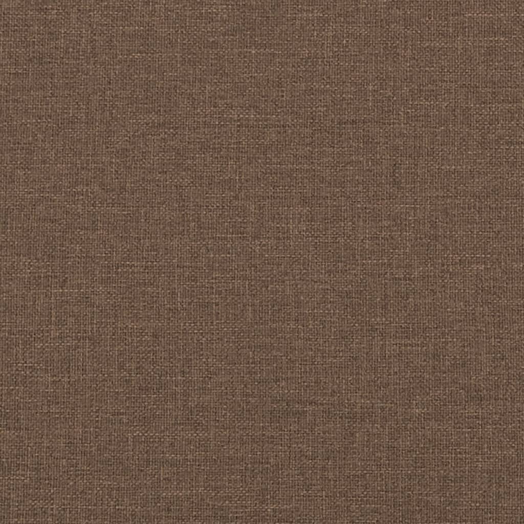 Poggiapiedi Marrone 60x50x41 cm in Tessuto 349266