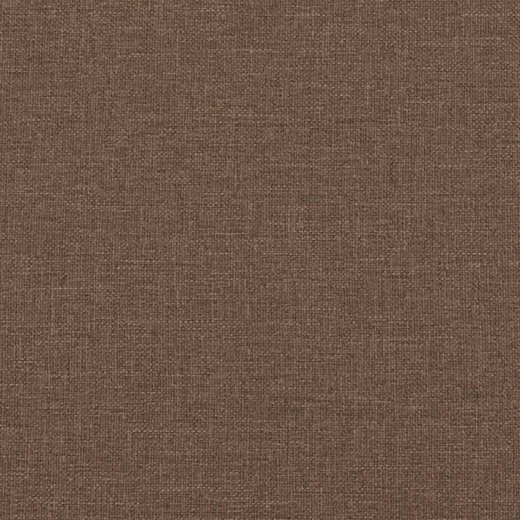 Poggiapiedi Marrone 70x55x41 cm in Tessuto 349306