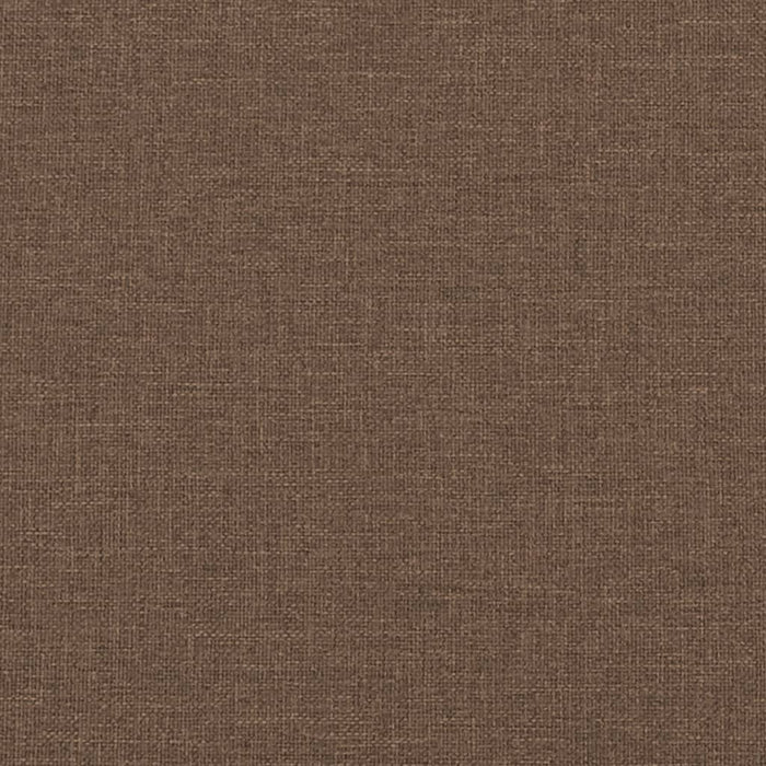 Poggiapiedi Marrone 70x55x41 cm in Tessuto 349306