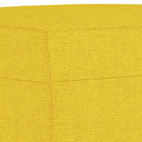 Poggiapiedi Giallo Chiaro 70x55x41 cm in Tessuto cod mxl 63879