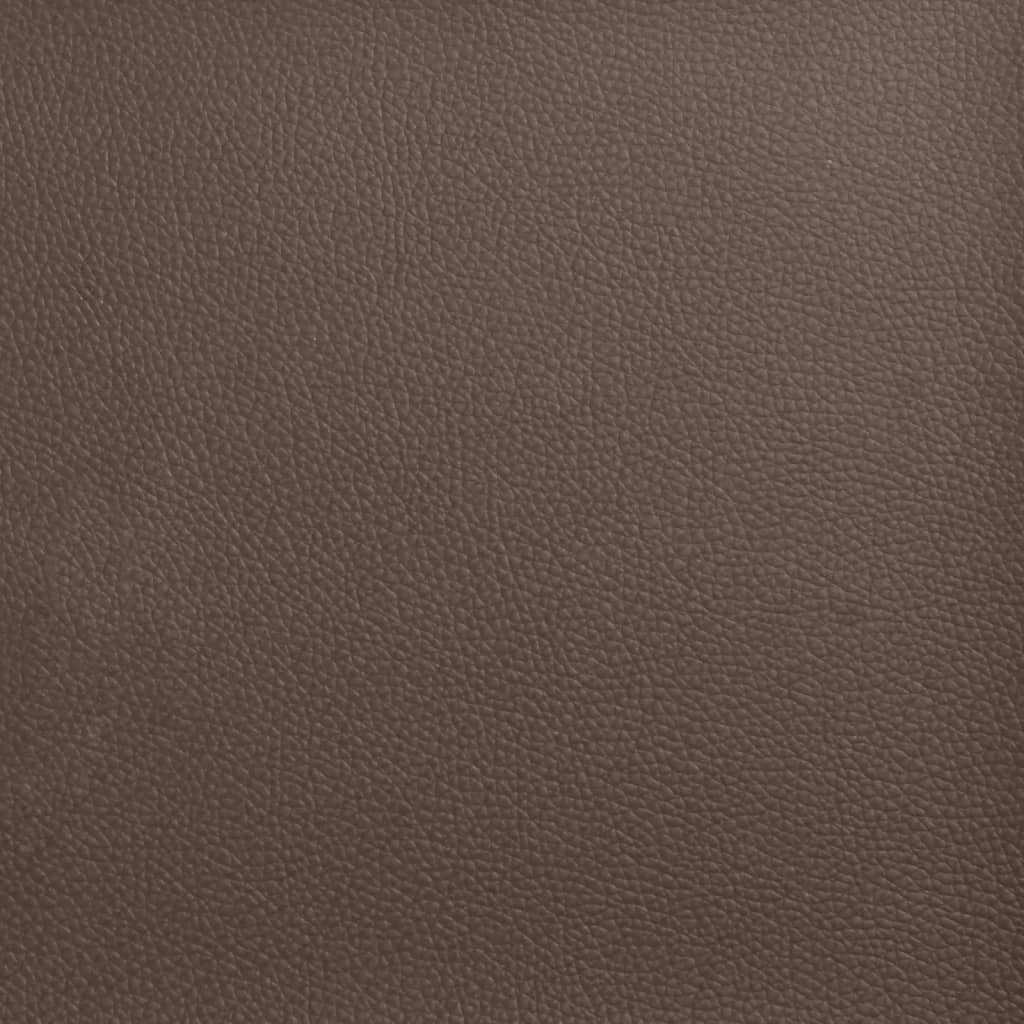 Poggiapiedi Marrone 70x55x41 cm in Similpelle 349313