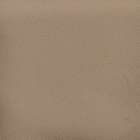 Poggiapiedi Cappuccino 70x55x41 cm in Similpelle 349316