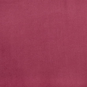 Poggiapiedi Rosso Vino 70x55x41 cm in Velluto 349321