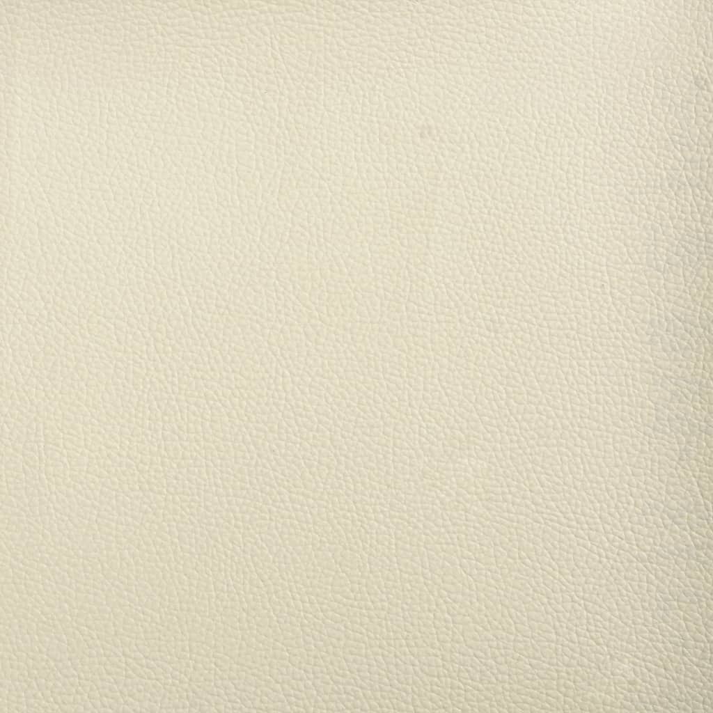 Poggiapiedi Crema 60x50x41 cm in Similpelle cod mxl 73433