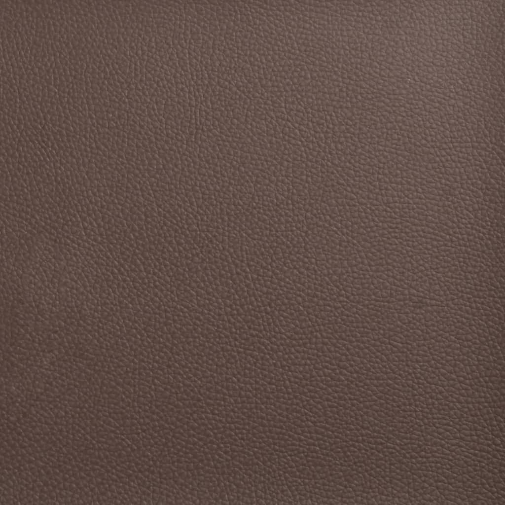 Poggiapiedi Marrone 60x50x41 cm in Similpelle 349337