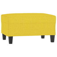 Poggiapiedi Giallo Chiaro 70x55x41 cm in Tessutocod mxl 102553