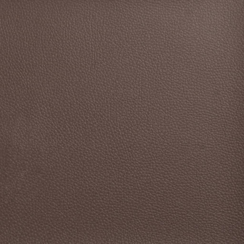 Poggiapiedi Marrone 70x55x41 cm in Similpelle 349357