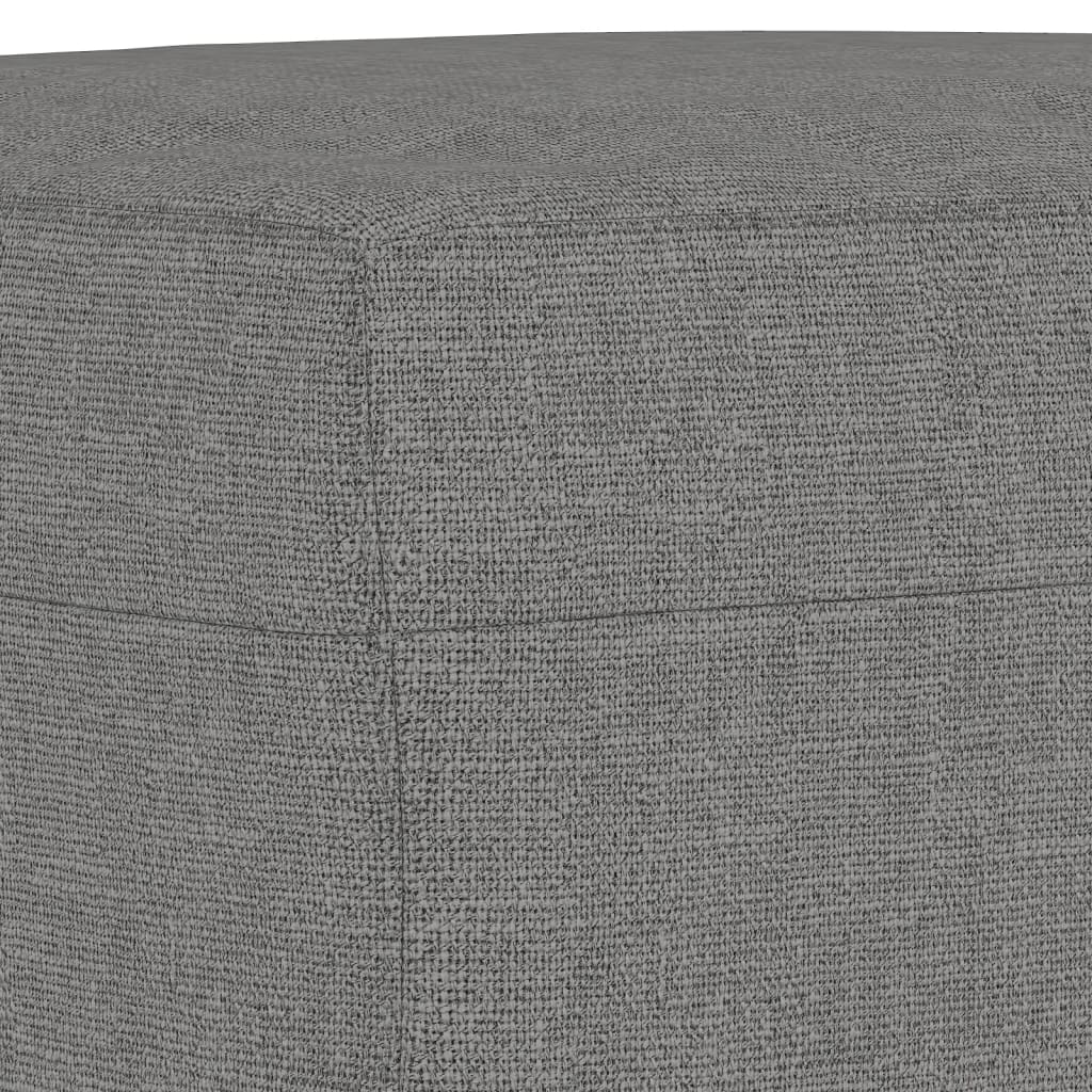 Panca Grigio Scuro 70x35x41 cm in Tessuto 349368