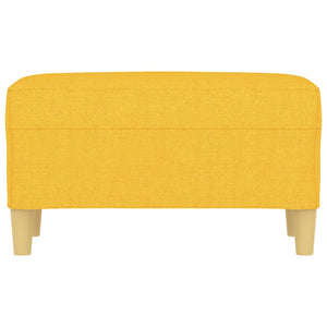 Panca Giallo Chiaro 70x35x41 cm in Tessuto cod mxl 60315