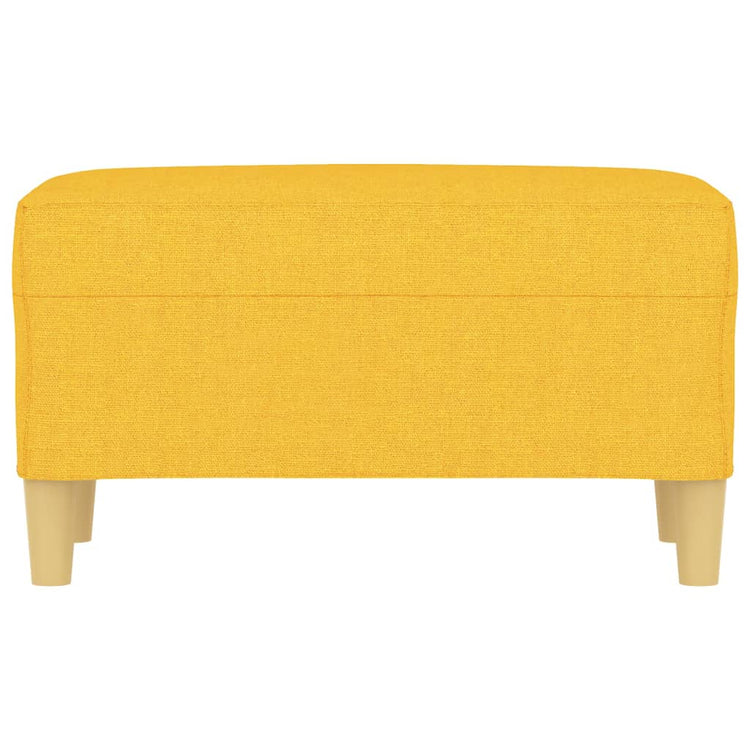 Panca Giallo Chiaro 70x35x41 cm in Tessuto cod mxl 60315