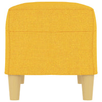 Panca Giallo Chiaro 70x35x41 cm in Tessuto 349372