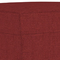 Panca Rosso Vino 70x35x41 cm in Tessuto cod mxl 63908