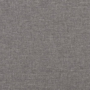 Panca Grigio chiaro 100x35x41 cm in Tessuto 349375