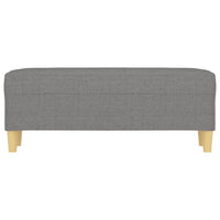 Panca Grigio Scuro 100x35x41 cm in Tessuto cod mxl 77810