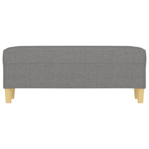 Panca Grigio Scuro 100x35x41 cm in Tessuto cod mxl 77810