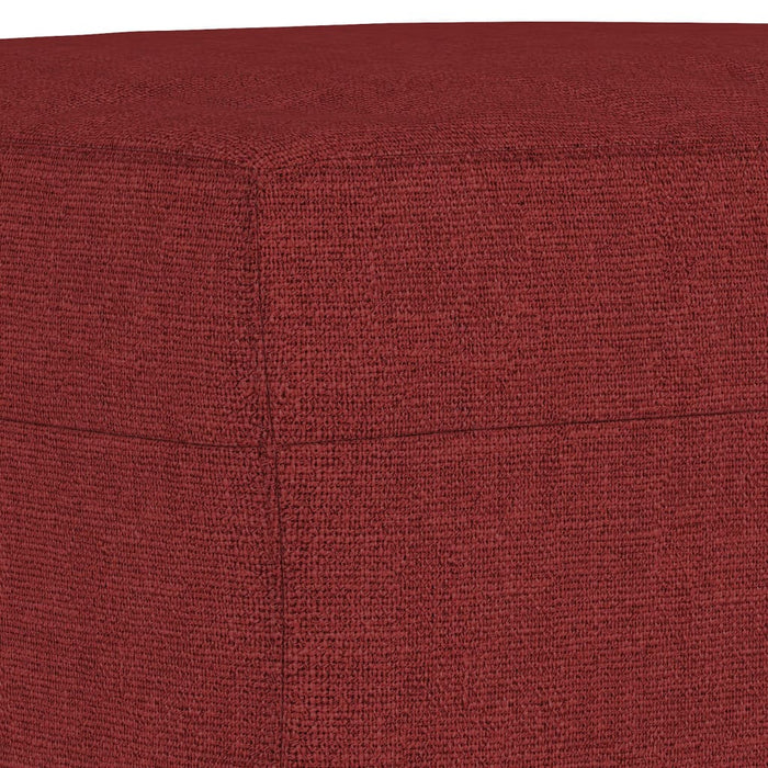 Panca Rosso Vino 100x35x41 cm in Tessuto cod mxl 69629