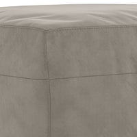 Panca Grigio Chiaro 70x35x41 cm in Velluto cod mxl 60622