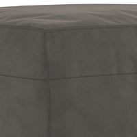 Panca Grigio Scuro 70x35x41 cm in Velluto cod 12012