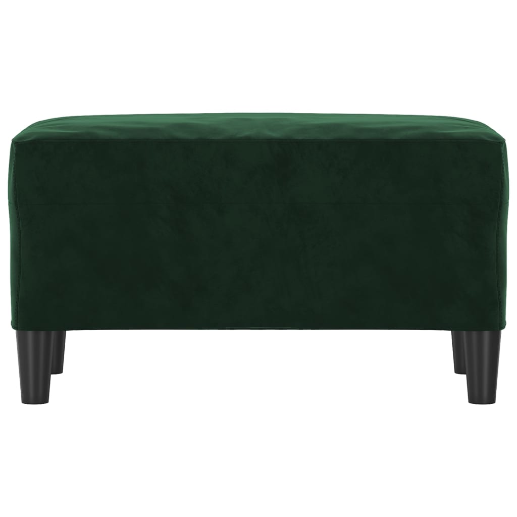 Panca Verde Scuro 70x35x41 cm in Velluto 349399